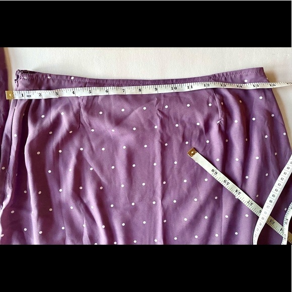 🆕Fashion Nova - Delilah polka dot skirt set in Lavender - Picture 10 of 11